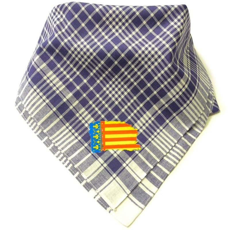 Comprar Pañuelo fallero con bandera de Valencia