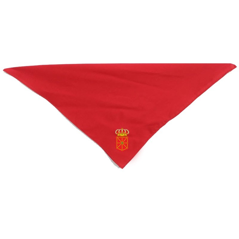 Comprar pañuelo rojo escudo Navarra